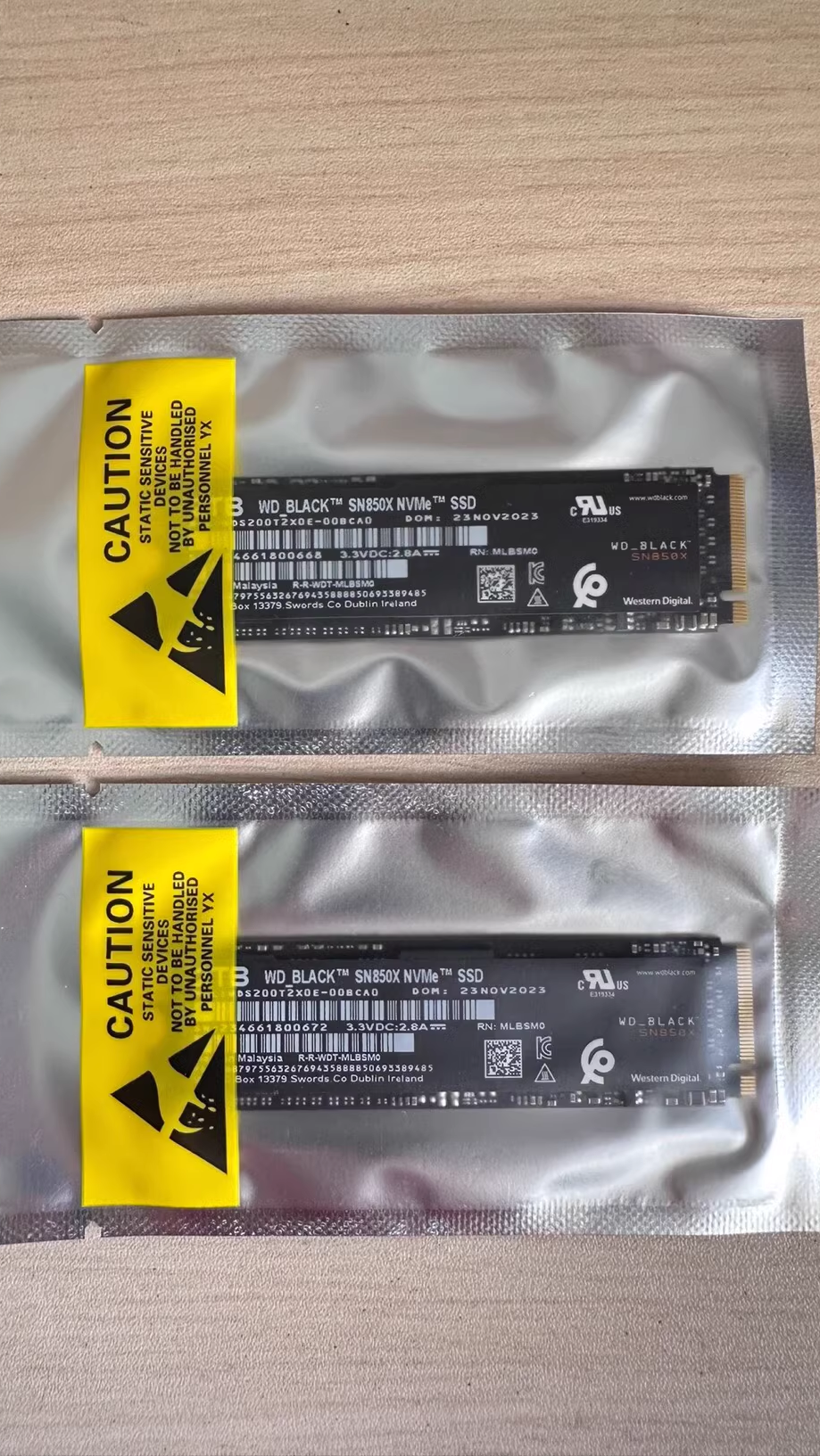 WD SN850X 1T